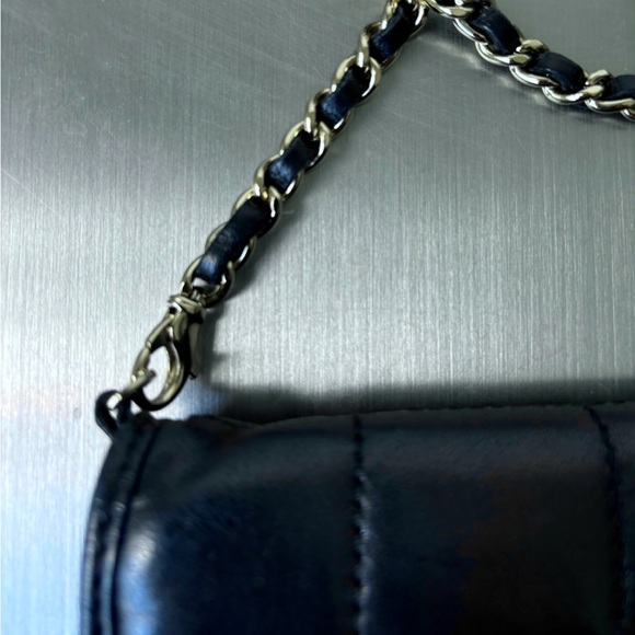 Chanel quilted box foldover envelope clutch - Picture 14 of 16